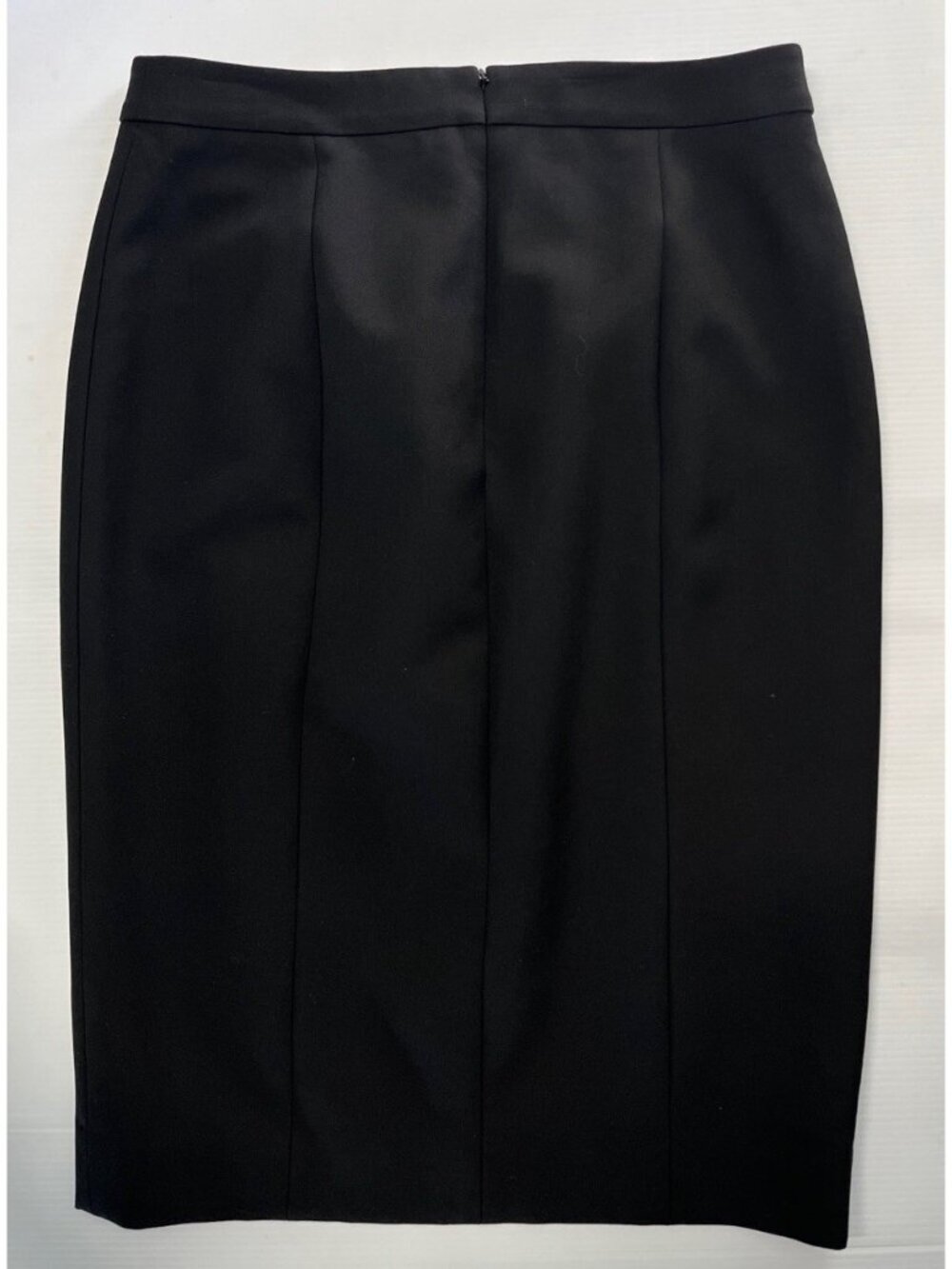Classiques Entier Black Midi Skirt Size 12 NWT Front Slit Career Office Work - Picture 2 of 15